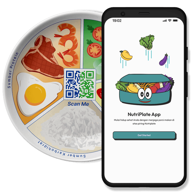 NutriPlate - Kontrol Porsi Makan dengan Teknologi AI & QR Code